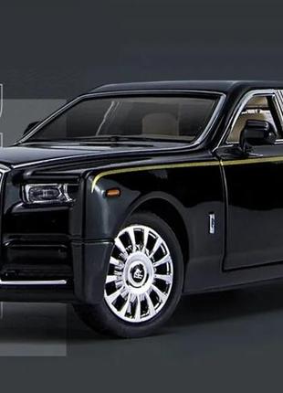 Rr phantom модель из цинкового сплава 1 :24 со звуком и светом4 фото