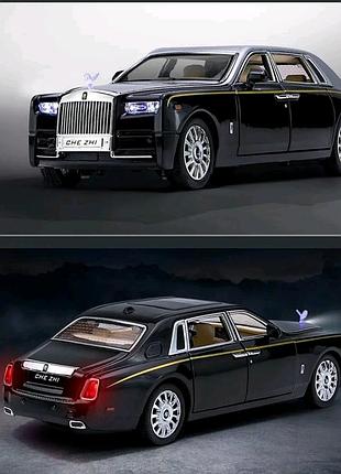Rr phantom модель из цинкового сплава 1 :24 со звуком и светом