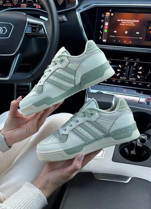 Женские кроссовки adidas rivarly beige olive 36-37-38-39-40-411 фото