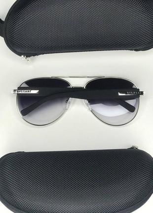 Солнцезащитные очки bvlgari aviator (bulgari), авиаторы4 фото