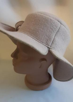 Шляпа женская шерсть-фетр4 фото