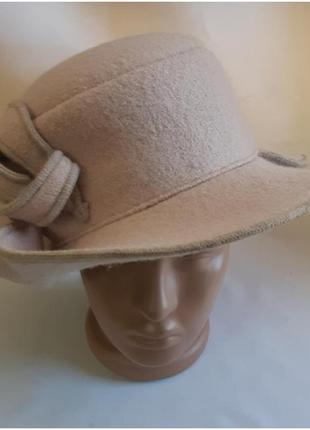 Шляпа женская шерсть-фетр6 фото