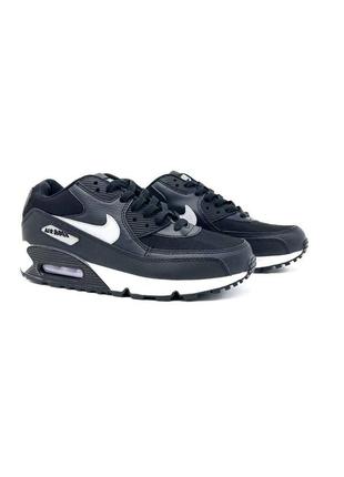 Кросівки nike air max 90 black white1 фото