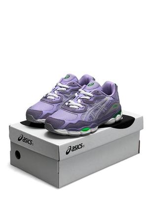 👕женские кроссовки asics gel - nyc purple7 фото