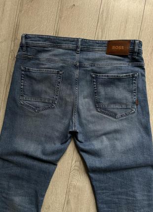 Hugo boss taber new coll синие качественные джинсы4 фото
