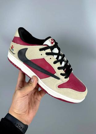 Мужские кроссовки nike sb dunk red