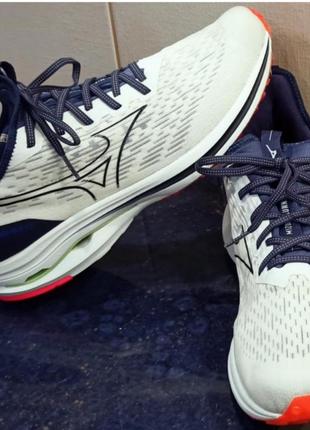 Кроссовки mizuno wave rider neo 2 running white, 42.5. (27.5см )1 фото