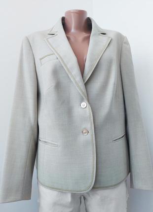 Пиджак натуральный / шерсть лана1 фото