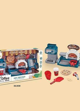Магазин yql 35   кавова машина, касовий апарат, піч, піца, бургер, посуд, в коробці   ish1 фото