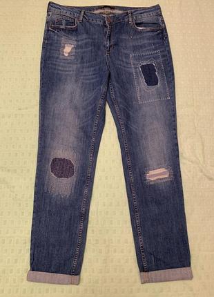 Модные джинсы манго виолетта1 фото