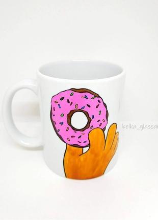 Чашка с пончиком :)