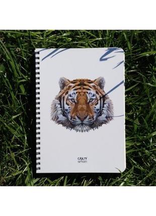 Скетчбук tiger на пружині4 фото