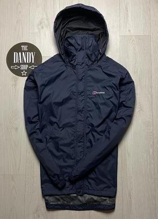 Чоловіча куртка, вітрівка berghaus aqua foil, розмір xl-2xl