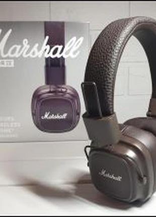 Наушники беспроводные bluetooth marshall tuen j-30 коричневые4 фото