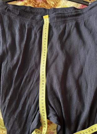 Темно-сині штани ( брюки ) (50% віскози) літні, легкі6 фото