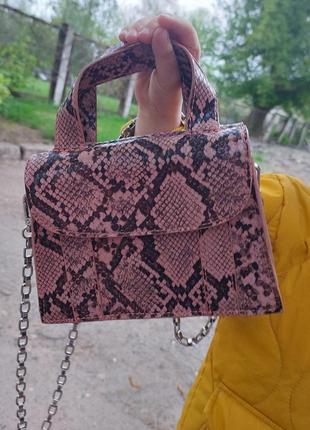 Жіноча маленька сумочка фірми zara.1 фото