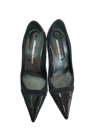 Кожаные туфли женские бренд  vero cuoio armando pucci4 фото