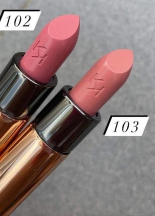 Помада kiko milano gossamer emotion creamy lipstick2 фото