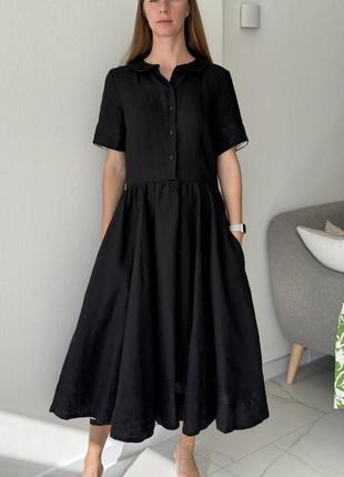 Преміальна сукня з льону розмір м  son de flor1 фото