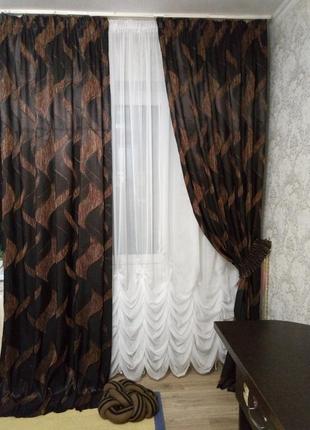 Шторы новые портьеры3 фото