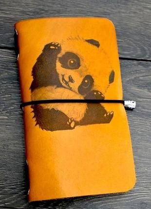 Блокнот мандрівника classic "мила панда".1 фото