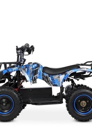 Дитячий електромобіль квадроцикл bambi hb-atv800as-4 синій3 фото