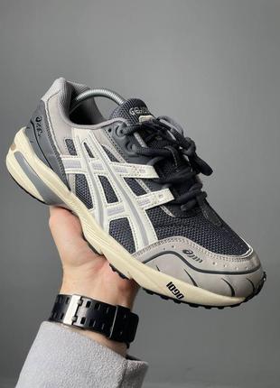 👟 кроссовки asics gel 1090 grey white / наложка bs👟