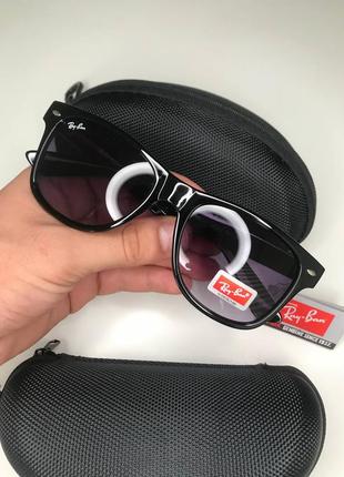 Солнцезащитные очки ray ban wayfarer (унисекс) 21401 фото
