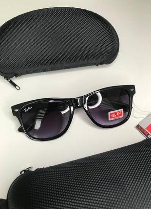 Солнцезащитные очки ray ban wayfarer (унисекс) 21402 фото