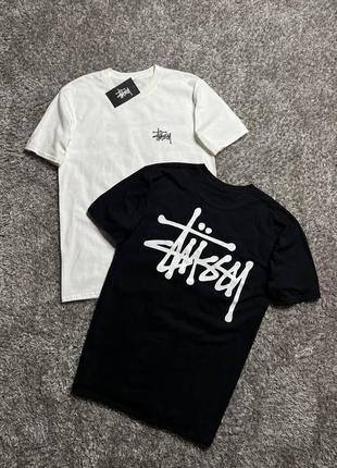 Футболка stussy big logo1 фото