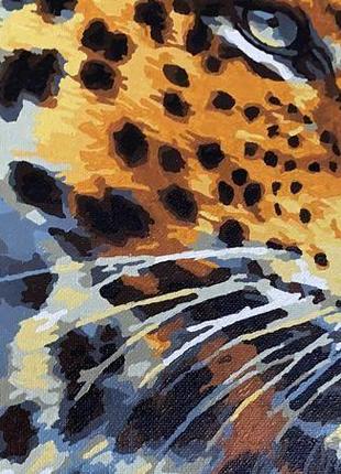 Намальована акриловими фарбами jaguar2 фото