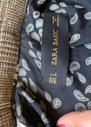 Чудовий твідовий теплий піджак блейзер zara6 фото