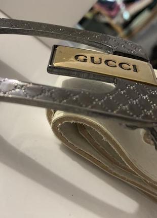 Шкіряний ремінь gucci10 фото