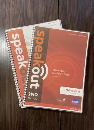 Комплект speak out 2nd edition elementary (students book + workbook)