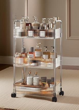 Зручний декоративний органайзер на колесах sg-1 для дому та офісу