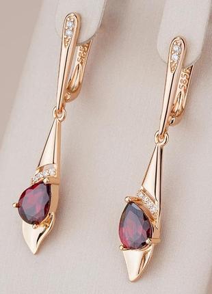 Сережки (медичне золото з пробою 585)