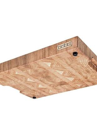 Торцева обробна дошка cubo oak symmetry (дуб) 40х29х4см3 фото