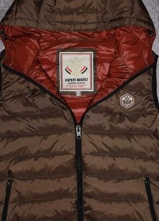 Piper maru down vest gilet (мужская премиальная пуховая жилетка )2 фото