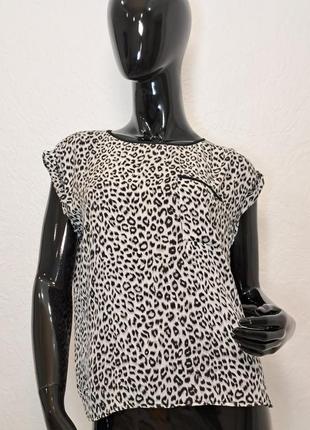 Блуза футболка женская леопардовая oasis2 фото