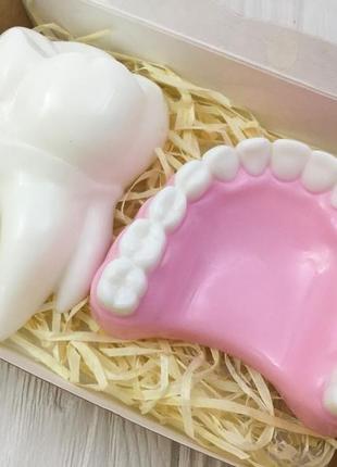 Подарочный набор мыла "стоматологу" 10х15х3см1 фото