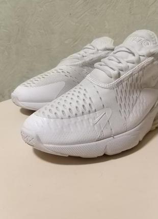 Nike air max 270 white оригинальные кросовки2 фото