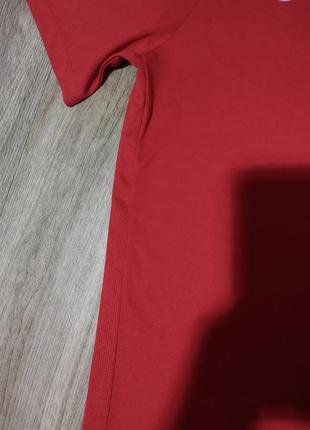 Мужская футболка / nike / красная спортивная футболка / поло / мужская одежда / чоловічий одяг /4 фото