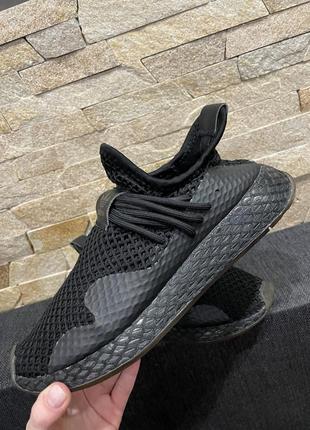 Кросівки чорні оригінальні adidas deerupt runner2 фото