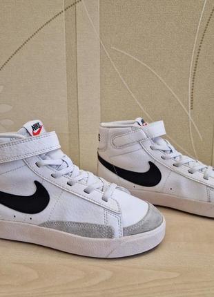 Высокие кеды nike blazer mid'77 оригинал размер 31,5