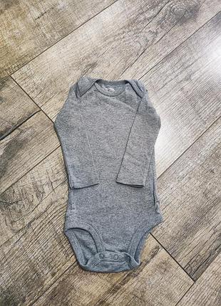 Боді, бодік з довгим рукавом, carters, р. 80, 9-12 міс., довжина 41см
