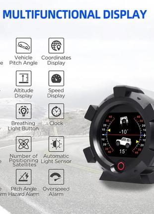 Автомобильный инклинометр x95 цифровой, gps