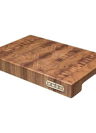 Торцевая разделочная доска cubo oak symmetry small (дуб) 30x20x4см