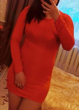 Красное платье )2 фото