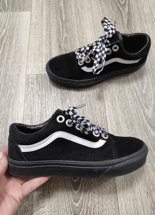 Замшевые базовые кеды кеди vans old school 39p1 фото