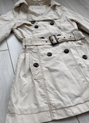 Плащ тренч укорочений